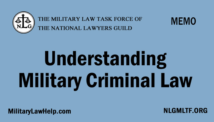 Military Criminal Law