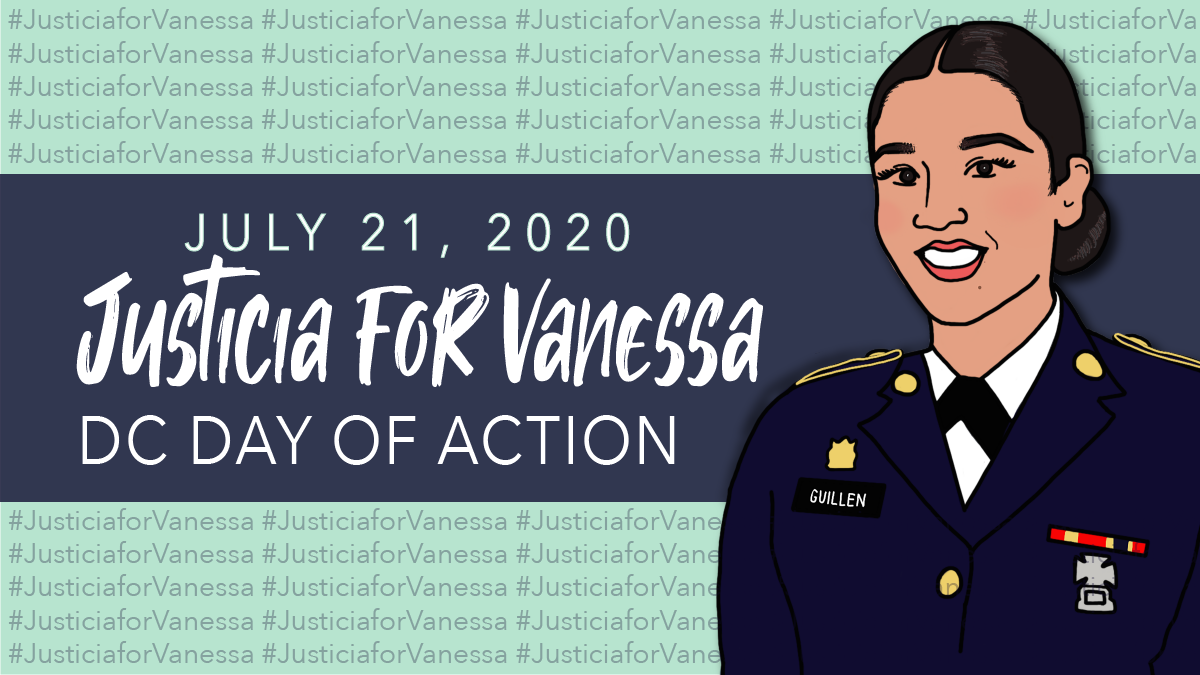 Justice For Vanessa Guillen action campaign