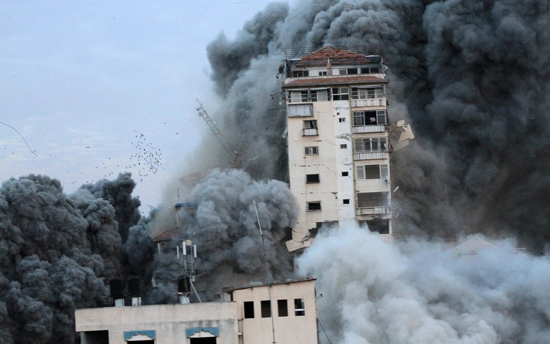 Photo Damage in Gaza Strip during the October 2023 https://en.wikipedia.org/wiki/2023_Israel%E2%80%93Hamas_war#/media/File:Damage_in_Gaza_Strip_during_the_October_2023_-_01.jpg