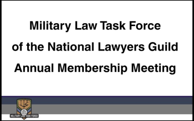 Recording – MLTF Annual Membership Meeting – November 13, 2023