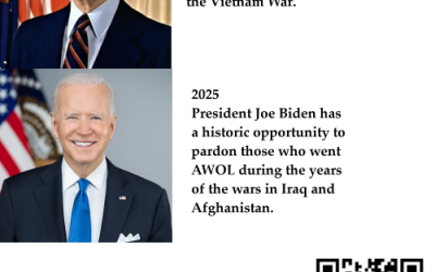 Campaign launched to seeking pardon from Biden for Afghan & Iraq war resisters