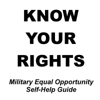 NEW! Military Equal Opportunity (MEO) Self-Help Guide