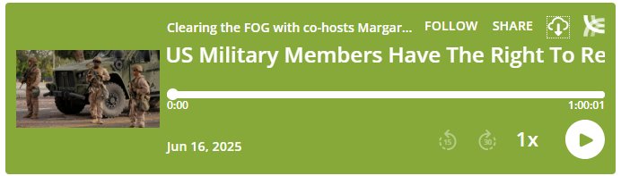 Clearing the Fog podcast graphic